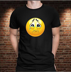 Camiseta Emoji Haciendo Pucheros – Imagen de producto