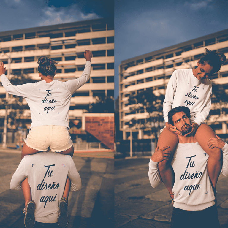 Sudadera Sin capucha Personalizada  Unisex – Imagen de producto