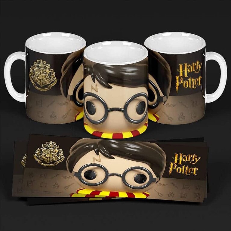 Taza 3D Harry P. – Imagen de producto