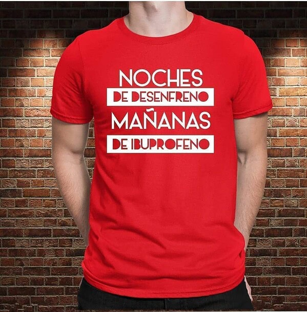 Camiseta Noches de Desenfreno...