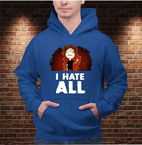 Sudadera I Hate All – Imagen de producto