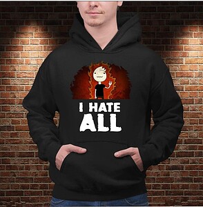 Sudadera I Hate All – Imagen de producto