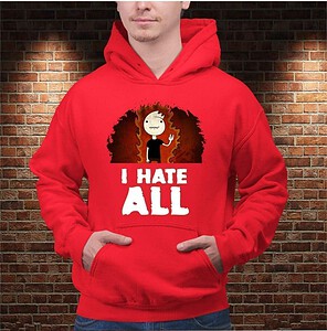 Sudadera I Hate All – Imagen de producto