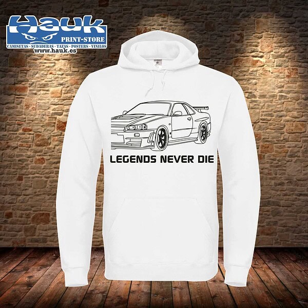 Sudadera Legends Never Die - Imagen 2