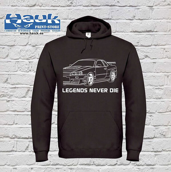 Sudadera Legends Never Die - Imagen 3