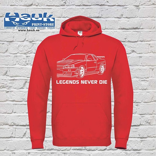 Sudadera Legends Never Die - Imagen 4