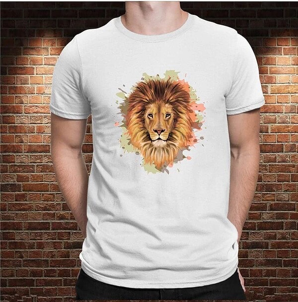 Camiseta Lion Color - Imagen 2
