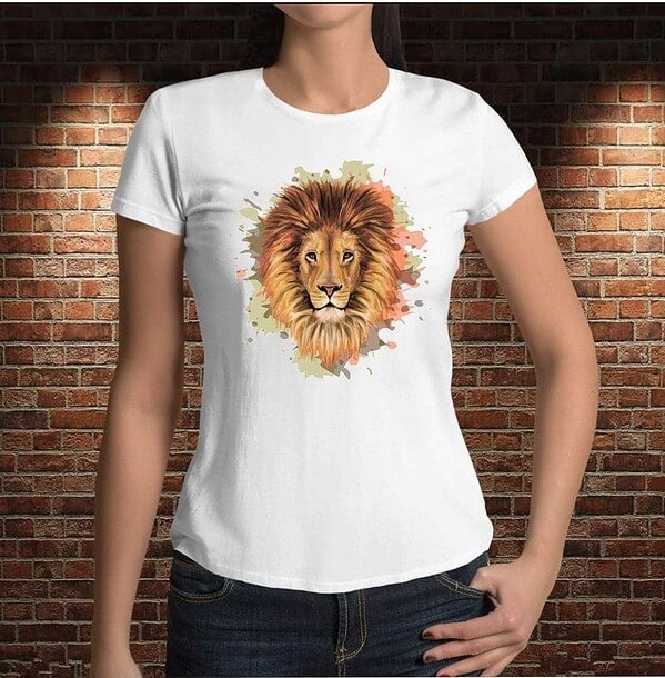 Camiseta Lion Color