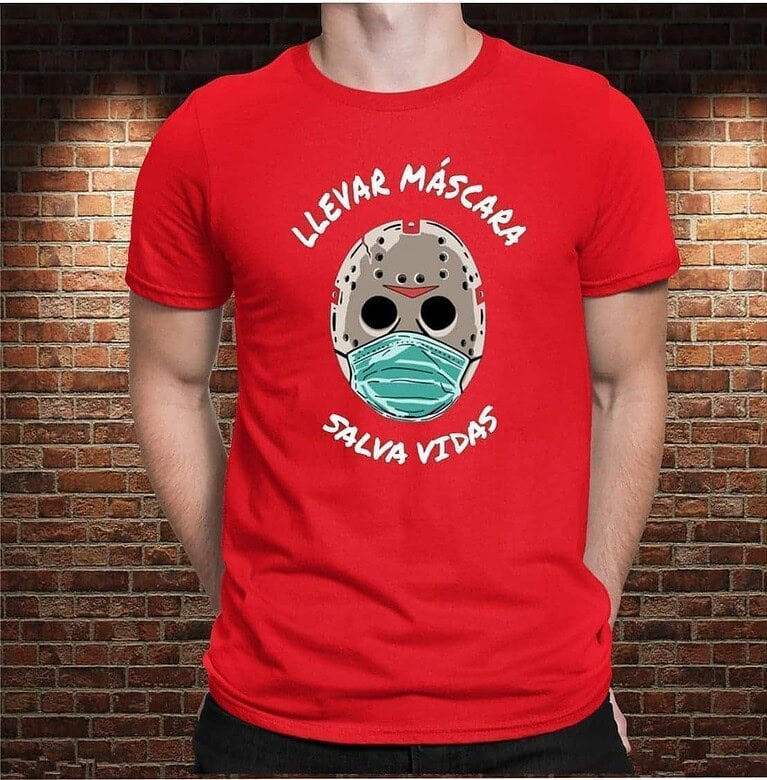 Camiseta Jason con Mascarilla – Imagen de producto