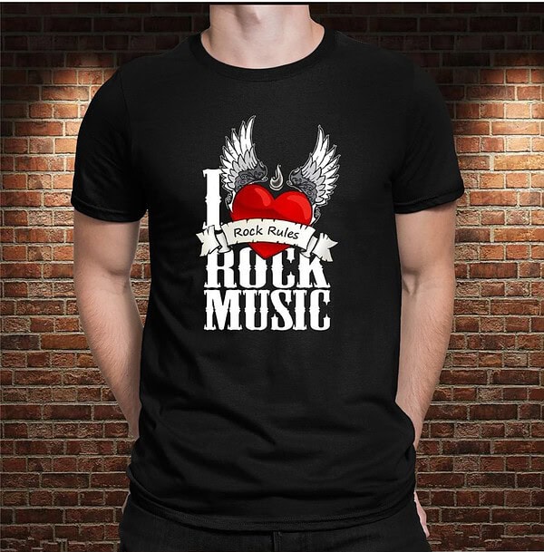 Camiseta Love Rock