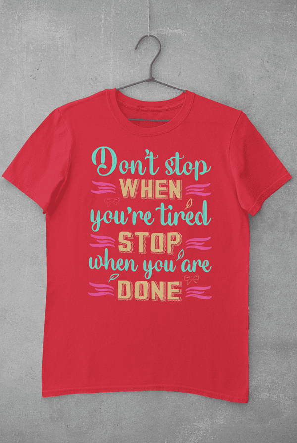 Camiseta Don´t Stop - Imagen 4