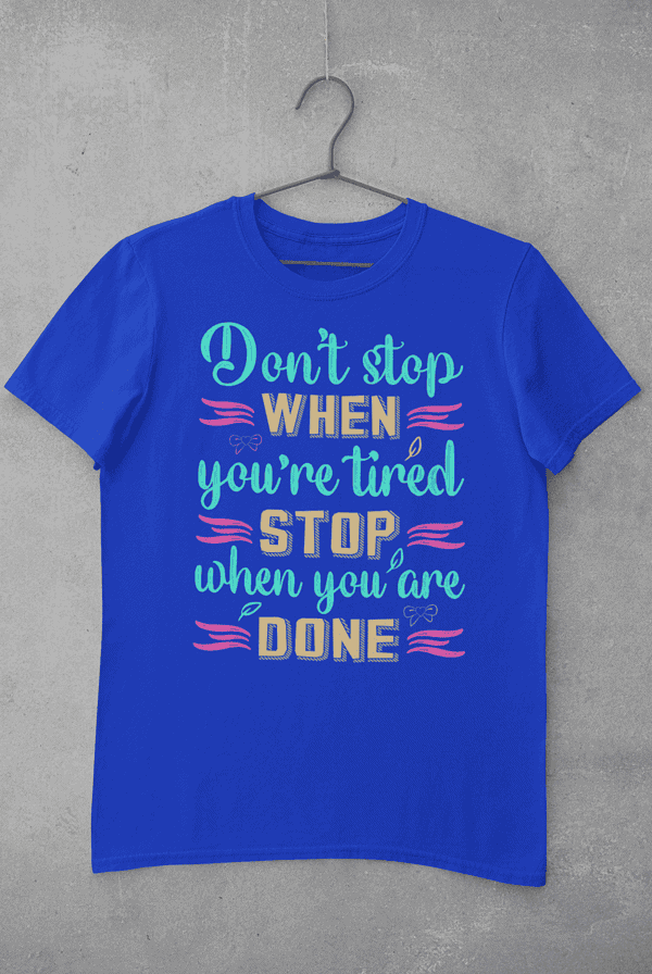 Camiseta Don´t Stop