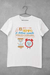 Camiseta El Tiempo Se Detiene – Imagen de producto