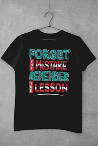 Camiseta Forget Mistake – Imagen de producto