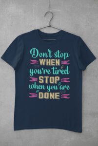 Camiseta Don´t Stop – Imagen de producto
