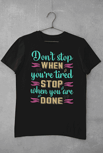 Camiseta Don´t Stop – Imagen de producto