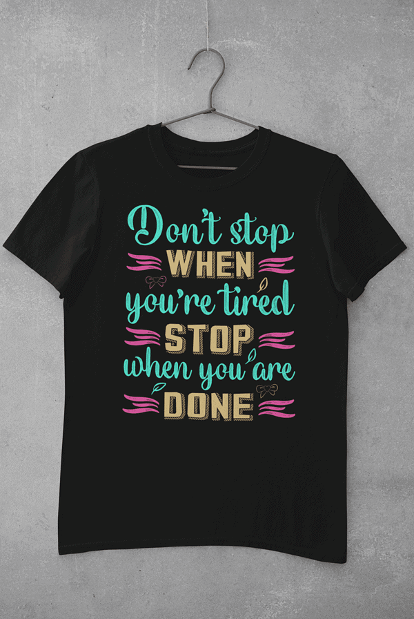 Camiseta Don´t Stop - Imagen 3