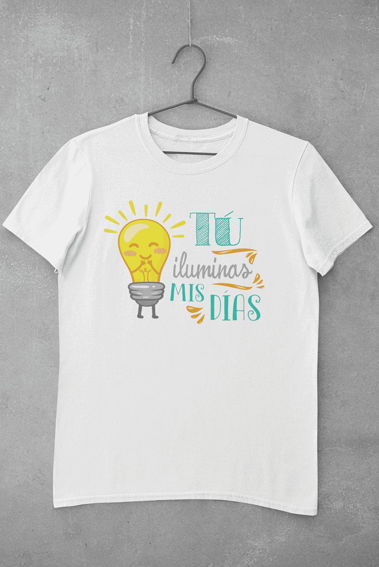 Camiseta Iluminas Mis Días – Imagen de producto