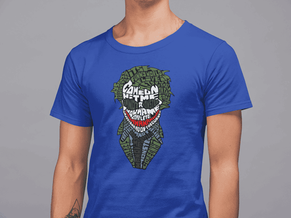 Camiseta Letters Bufón