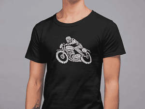 Camiseta Letters Moto – Imagen de producto
