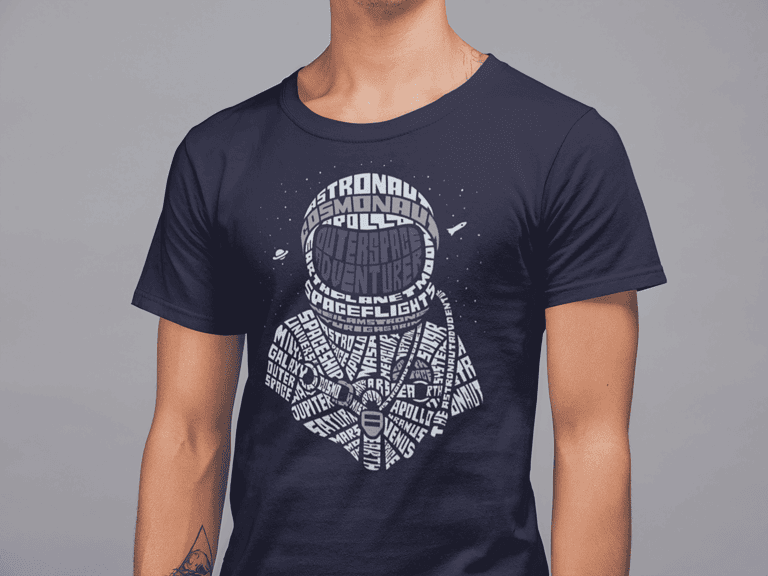 Camiseta Letters Astronaut – Imagen de producto