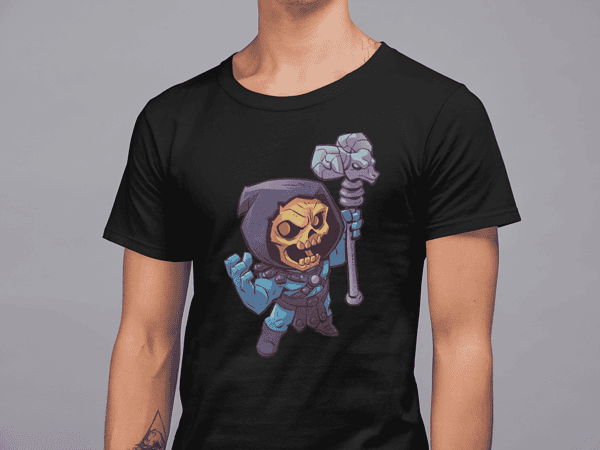 Camiseta Superhéroe Skeleton