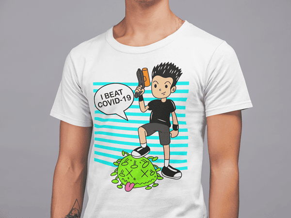 Camiseta I Beat C-19