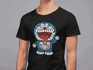 Camiseta Letters Cat – Imagen de producto