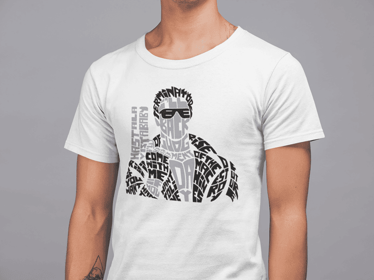 Camiseta Letters Back – Imagen de producto