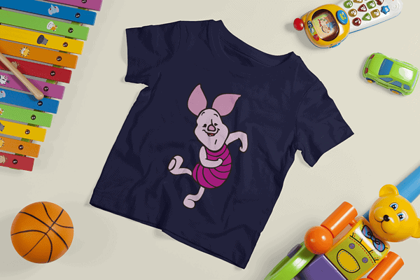 Camiseta Cerdito Feliz
