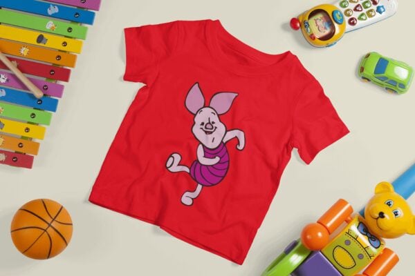 Camiseta Cerdito Feliz - Imagen 3