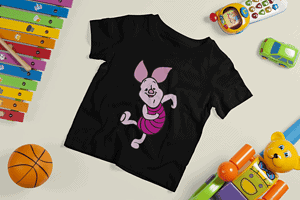 Camiseta Cerdito Feliz – Imagen de producto