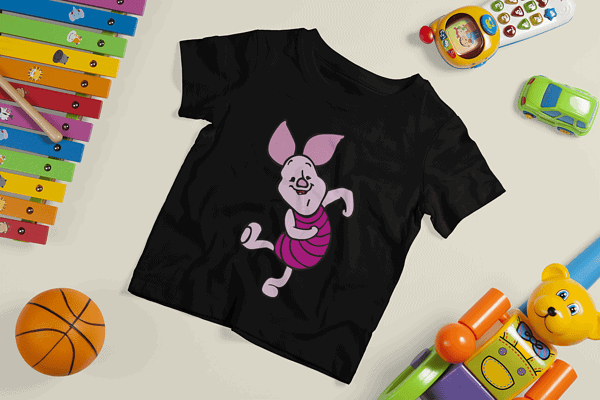 Camiseta Cerdito Feliz - Imagen 5