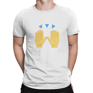 Camiseta Emoji Manos – Imagen de producto