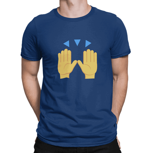 Camiseta Emoji Manos - Imagen 4