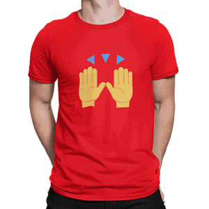Camiseta Emoji Manos – Imagen de producto