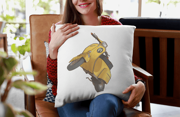 Cojín Vespa