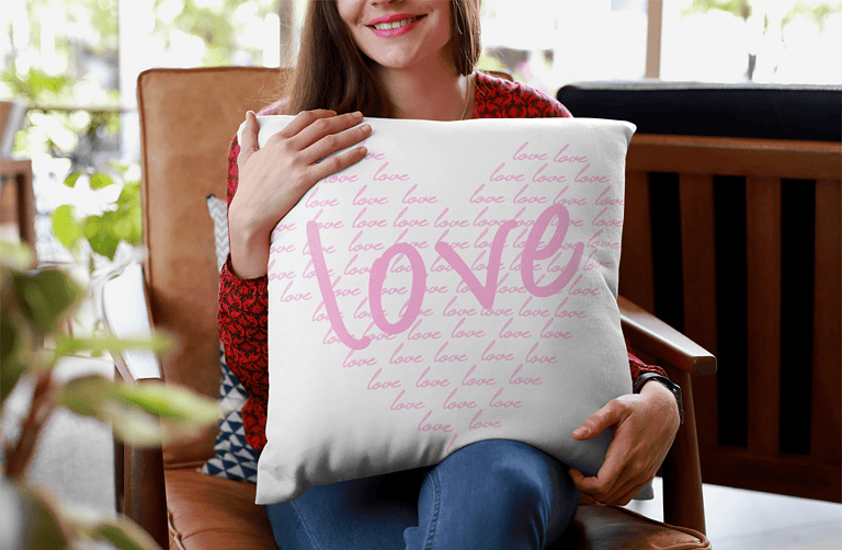 Cojín Love – Imagen de producto