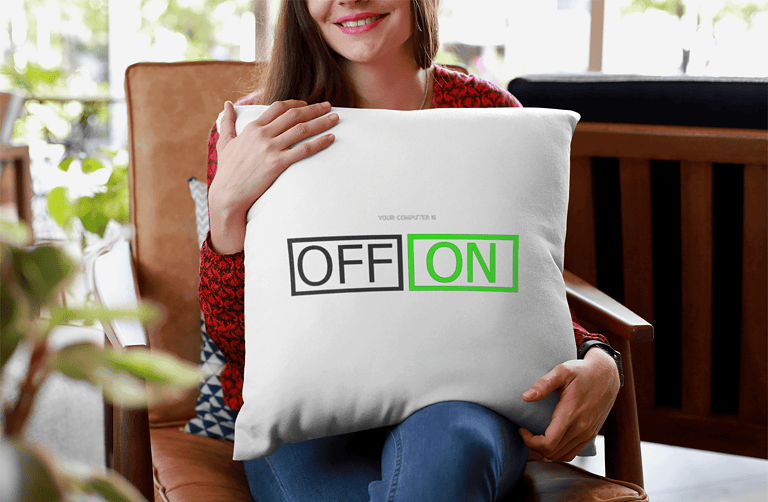 Cojín ON/OFF – Imagen de producto