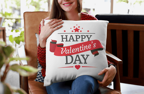 Cojín Valentine´s Day