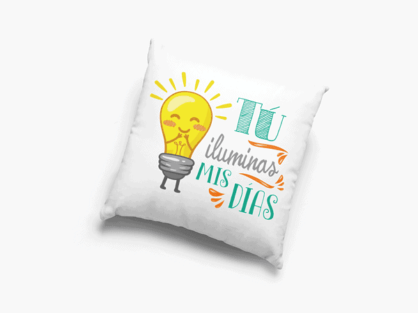 Cojín Iluminas Mis Días 2.0