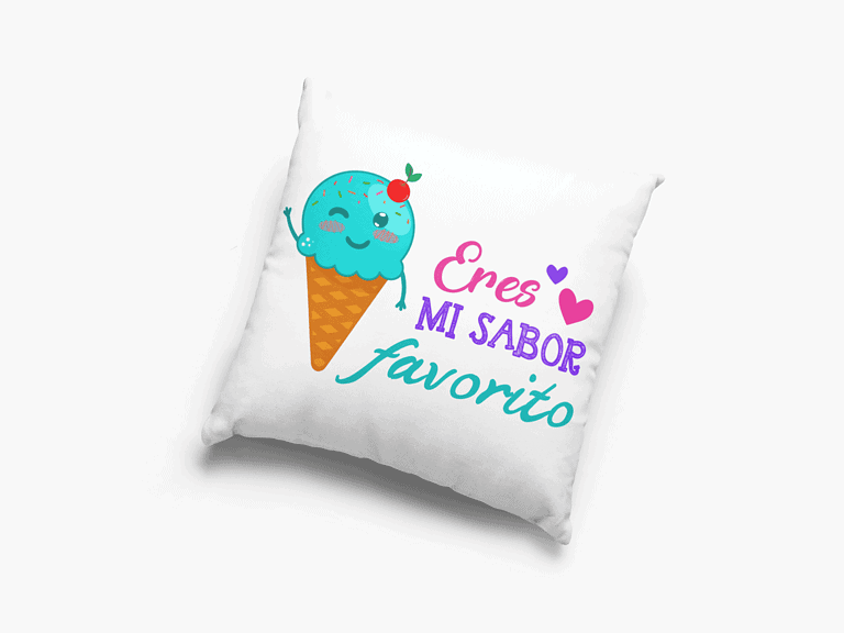 Cojín Mi Sabor Favorito – Imagen de producto