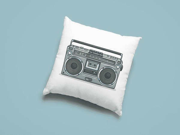 Cojín Radio Cassette