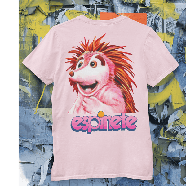 Camiseta Erizo rosa 1