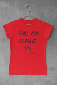 Camiseta Frase Canción 7 – Imagen de producto