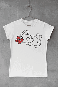 Camiseta Corazón Dsny – Imagen de producto