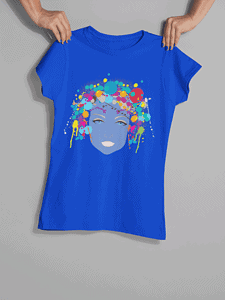 Camiseta Hair Colors – Imagen de producto