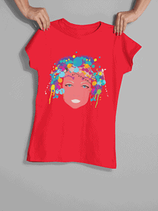 Camiseta Hair Colors – Imagen de producto