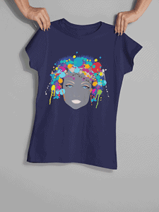 Camiseta Hair Colors – Imagen de producto