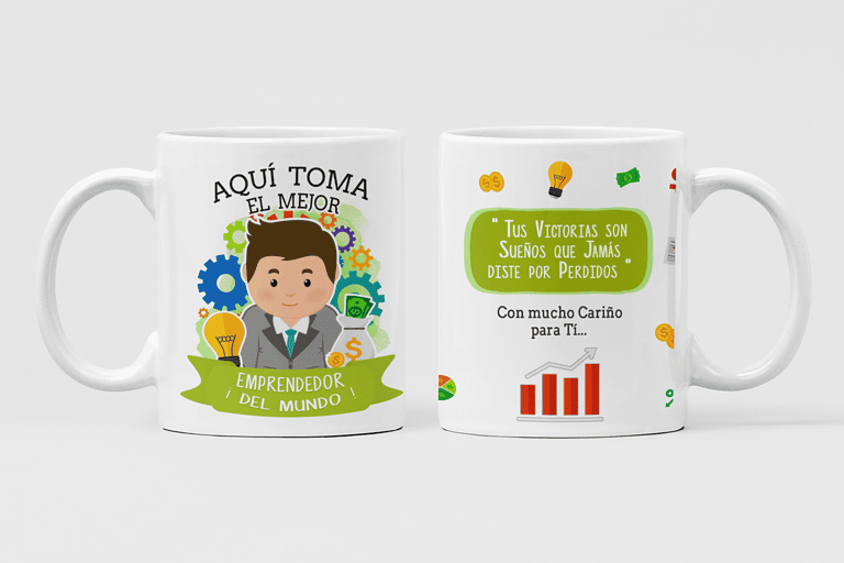Taza Mejor Emprendedor – Imagen de producto